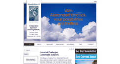 Desktop Screenshot of alexanderhancock.com